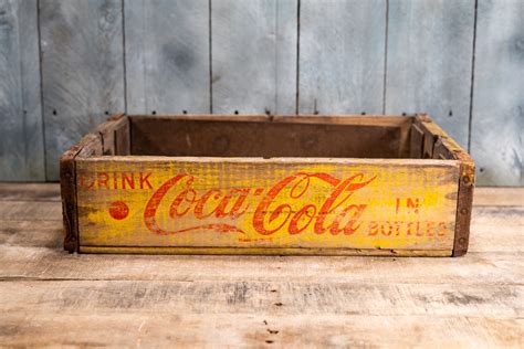 Coca-Cola vintage wooden crate